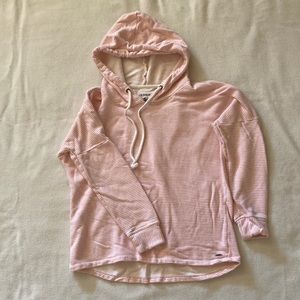 O’Neill hoodie. Pink stripes. Size M